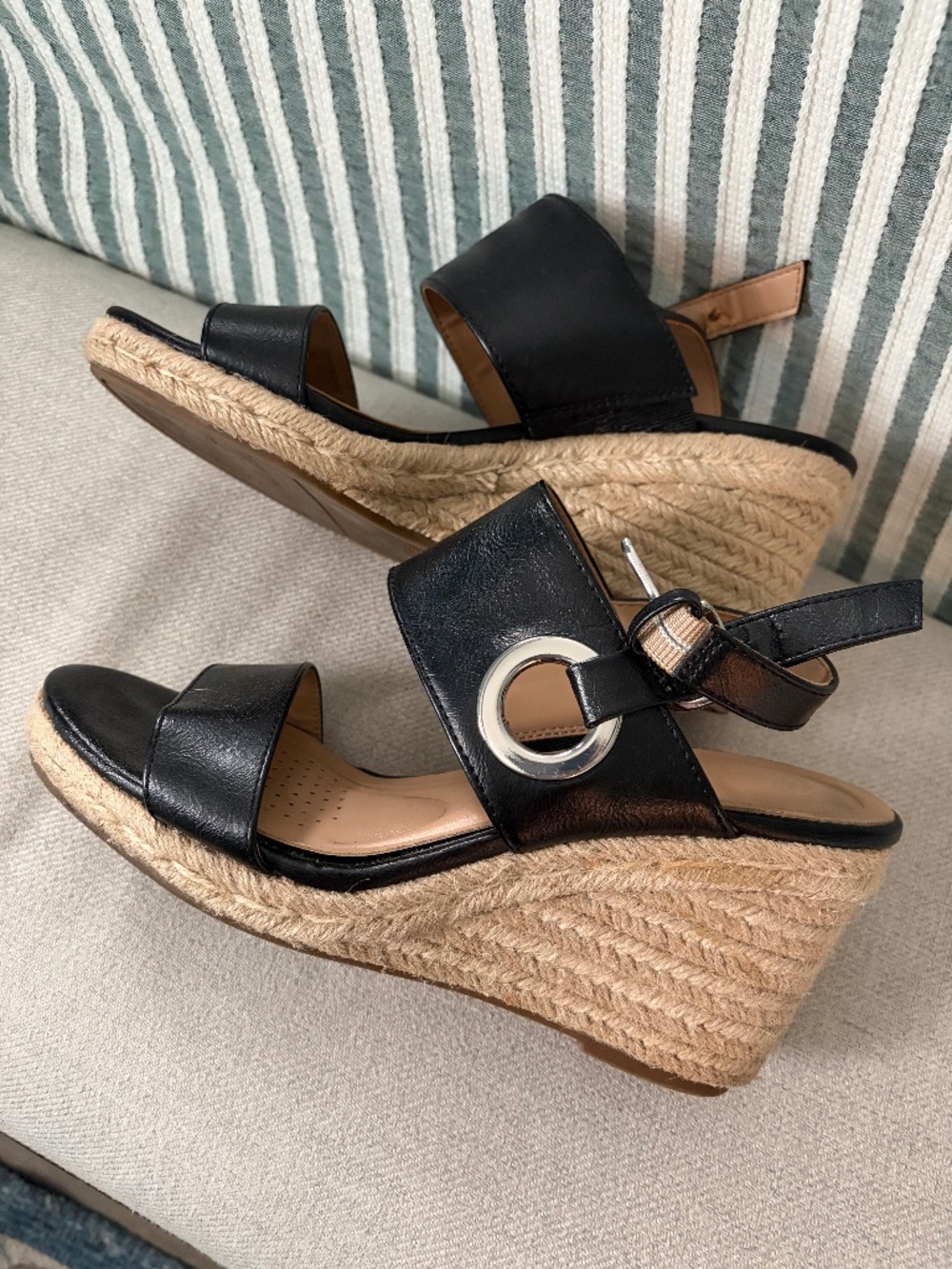 Wedge sandals size 7
